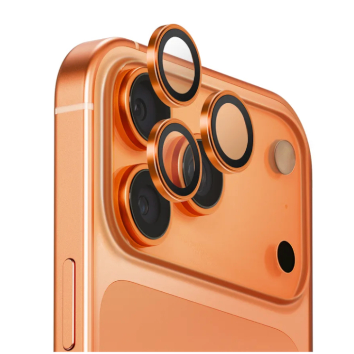 Защитное стекло Supglass на линзы камер для iPhone 17 Pro/Pro Max Оранжевый
