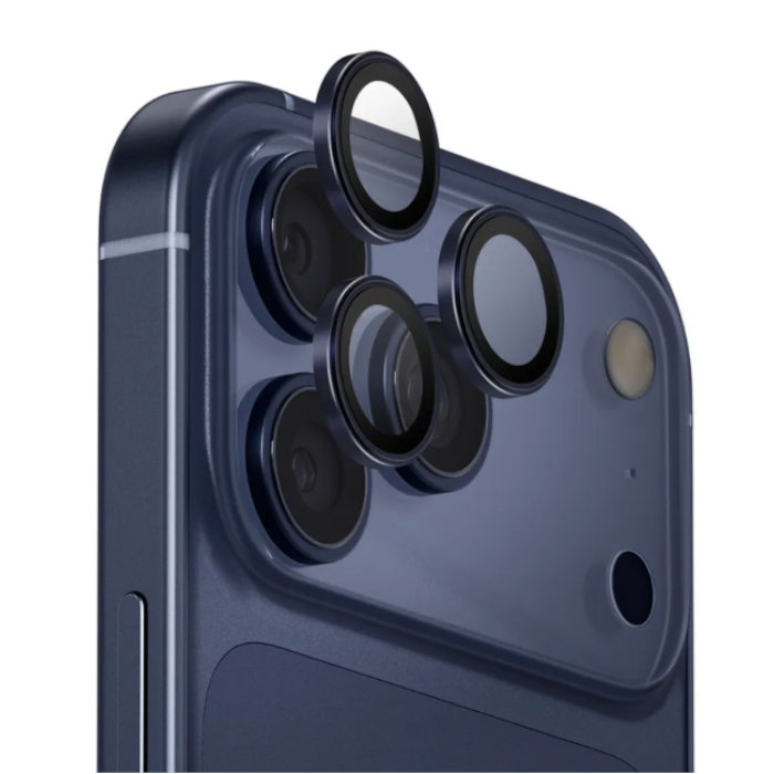 Защитное стекло Supglass на линзы камер для iPhone 17 Pro/Pro Max Темно-синий