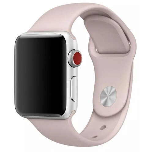 Ремешок Sportband для Apple Watch 38/40/41/42mm Розовый песок