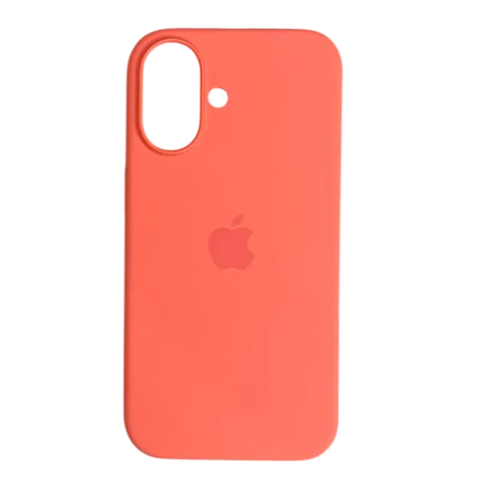Силиконовый чехол Silicone Case для iPhone 17 Оранжевый
