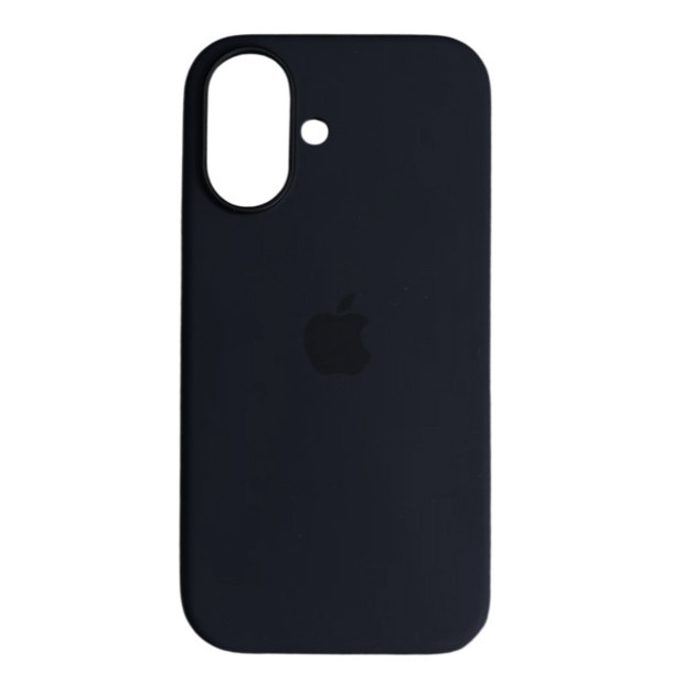 Силиконовый чехол Silicone Case для iPhone 17 Темная ночь