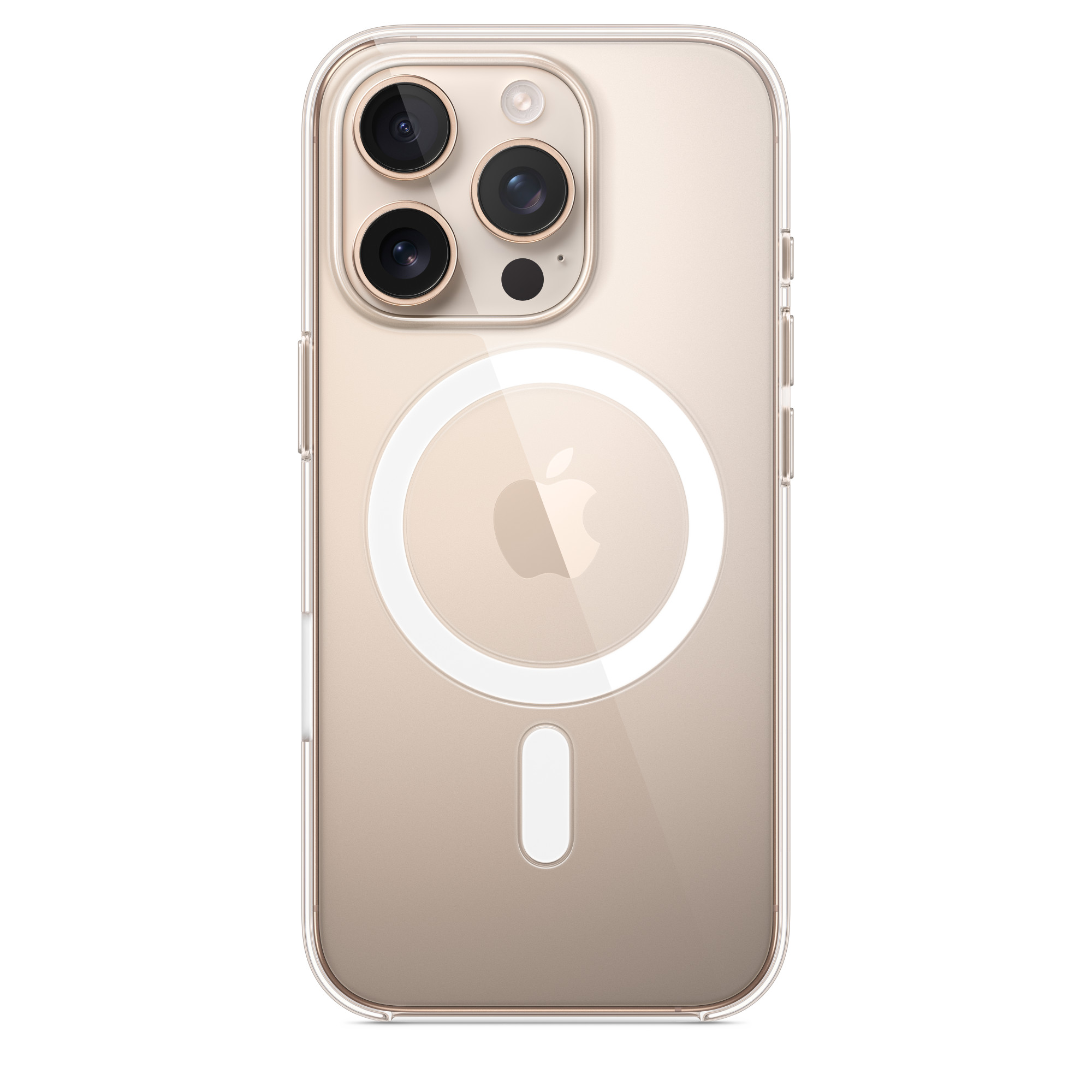Чехол Clear Case для iPhone 16 Pro Прозрачный