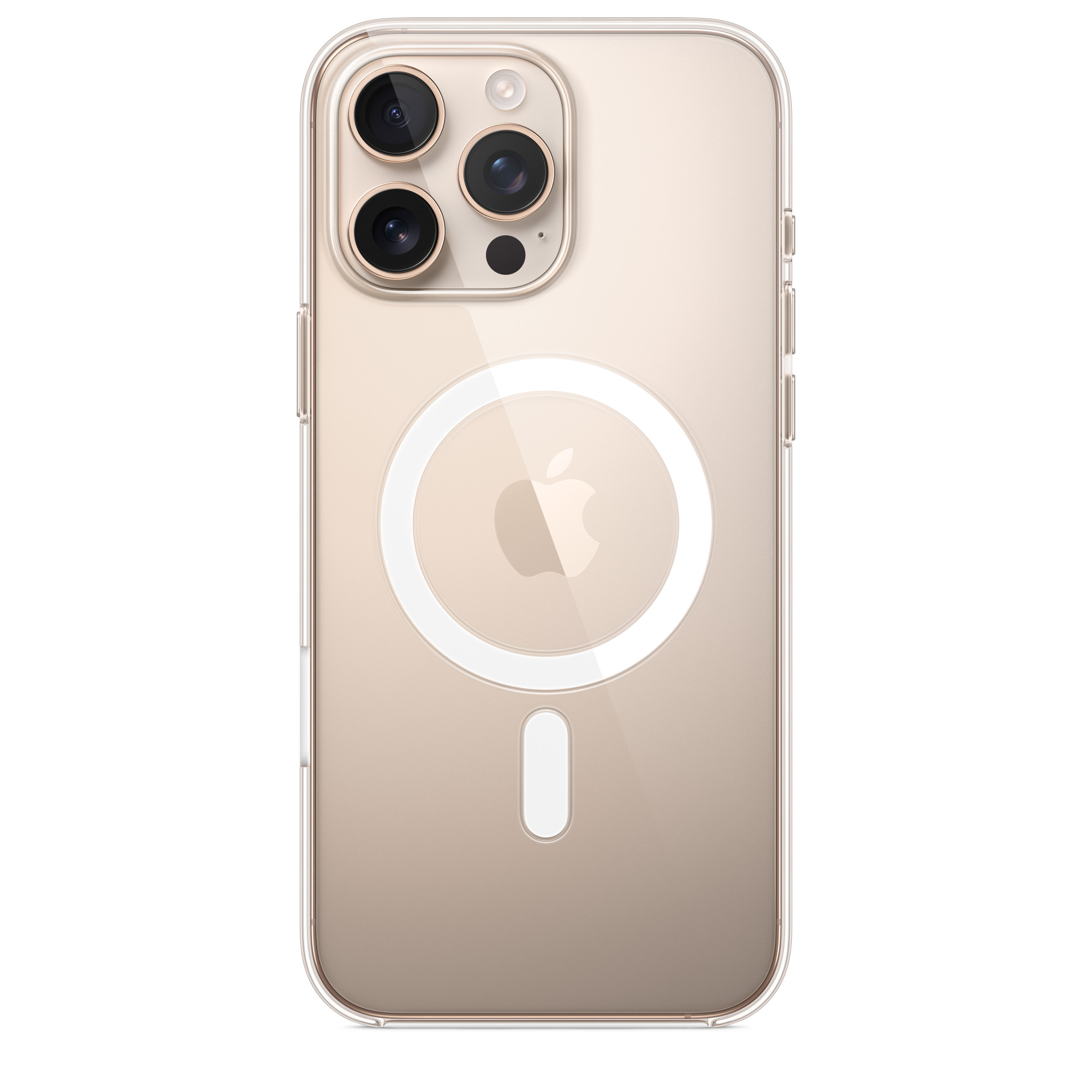 Чехол Clear Case для iPhone 16 Pro Max Прозрачный