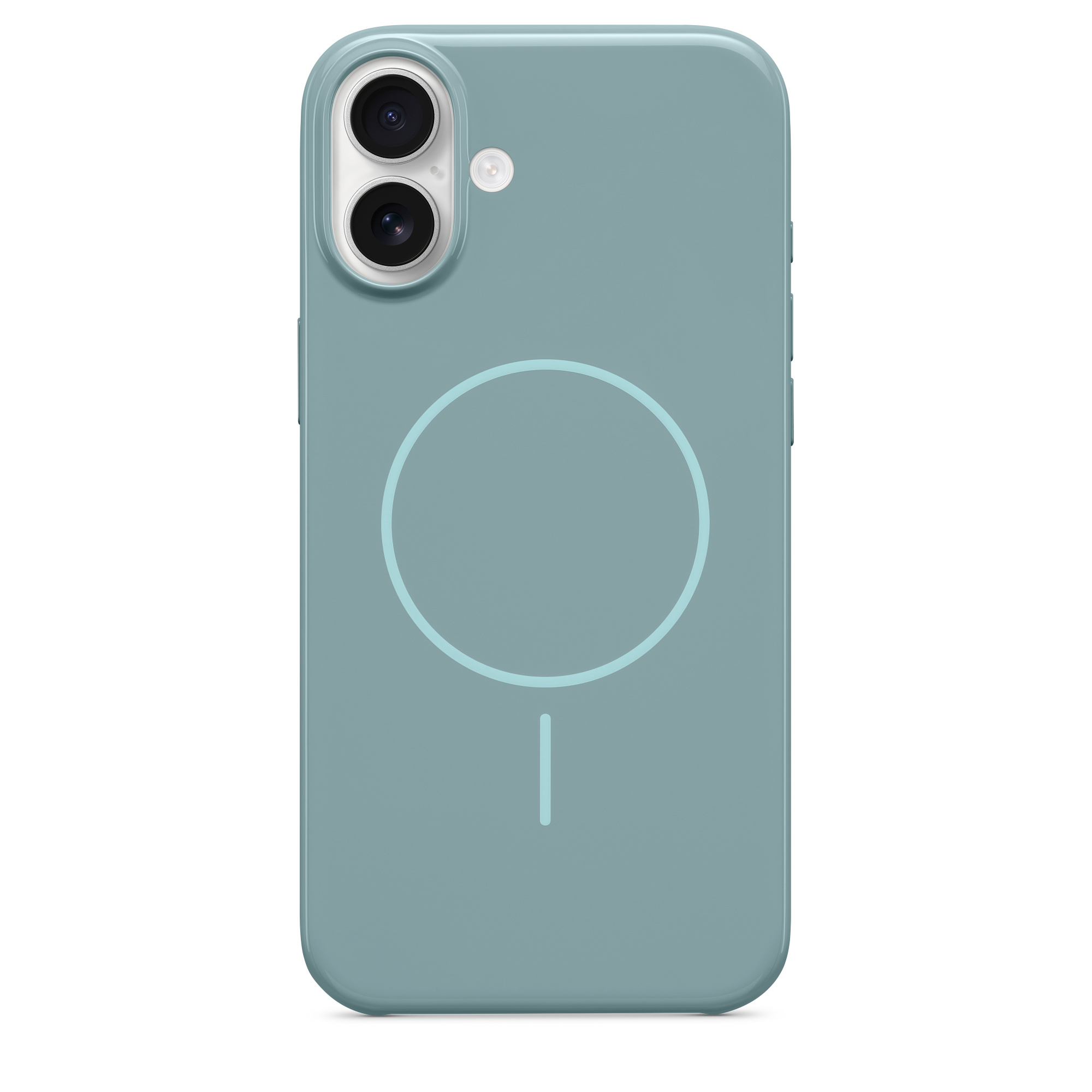 Чехол Beats для iPhone 16 Plus Голубой