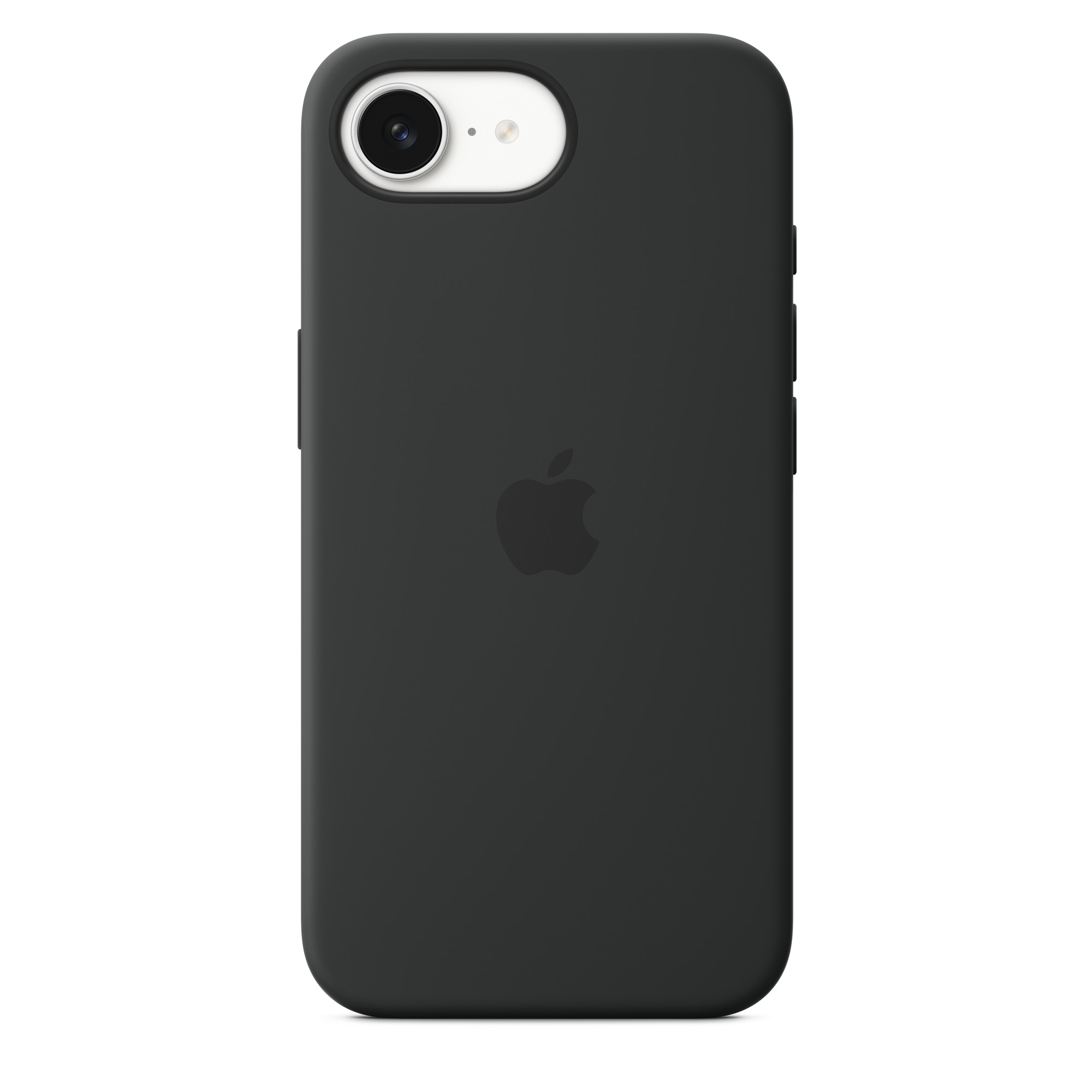 Силиконовый чехол для iPhone 16e Черный