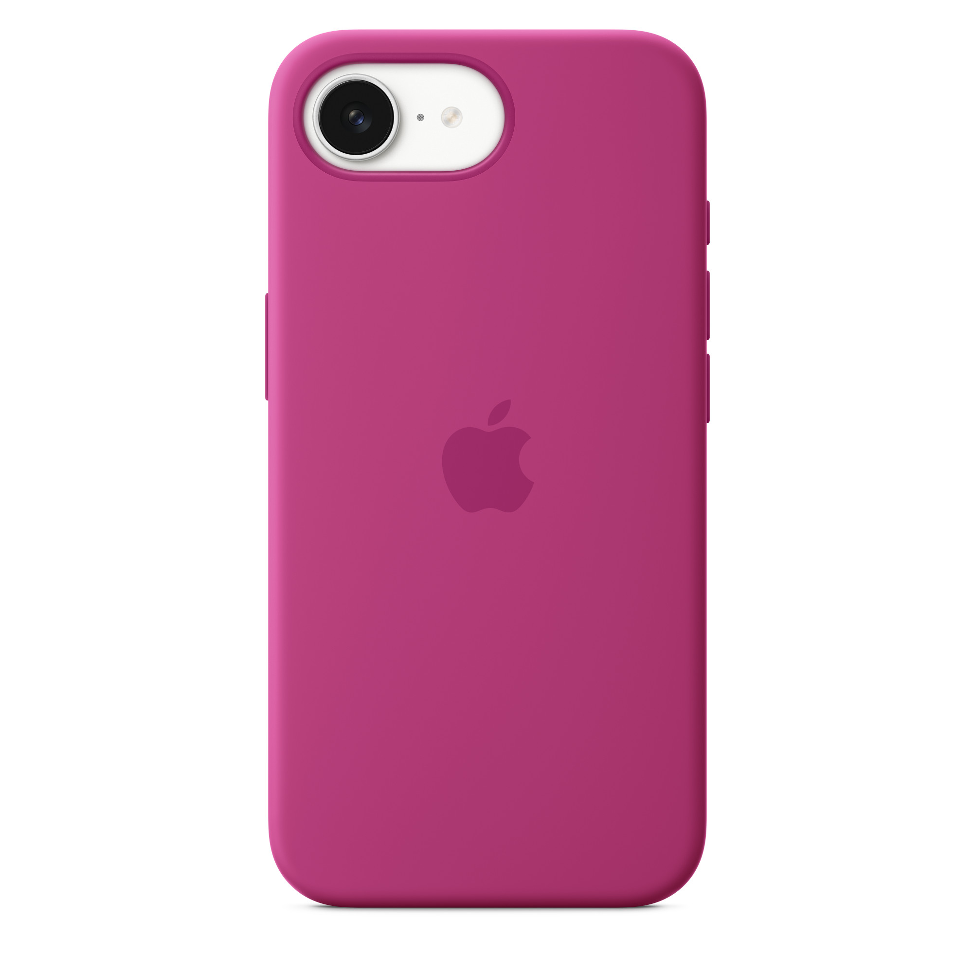 Силиконовый чехол для iPhone 16e Фуксия