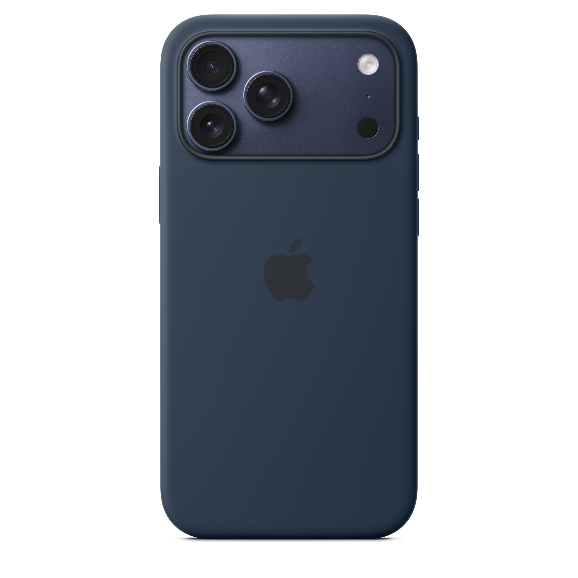 Силиконовый чехол для iPhone 17 Pro Max Полуночный