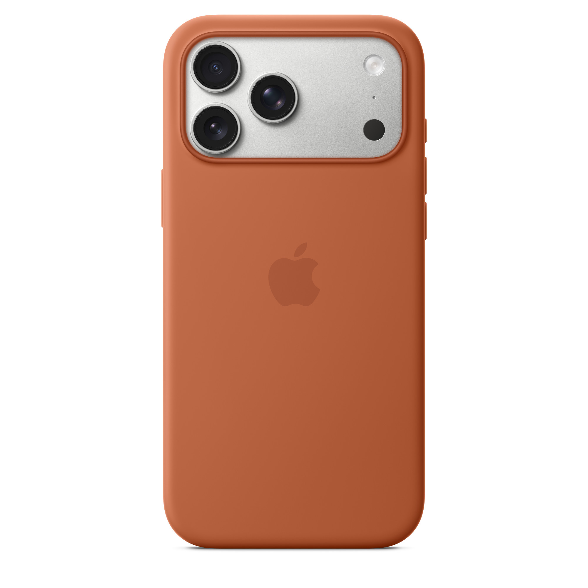 Силиконовый чехол для iPhone 17 Pro Max Терракотовый