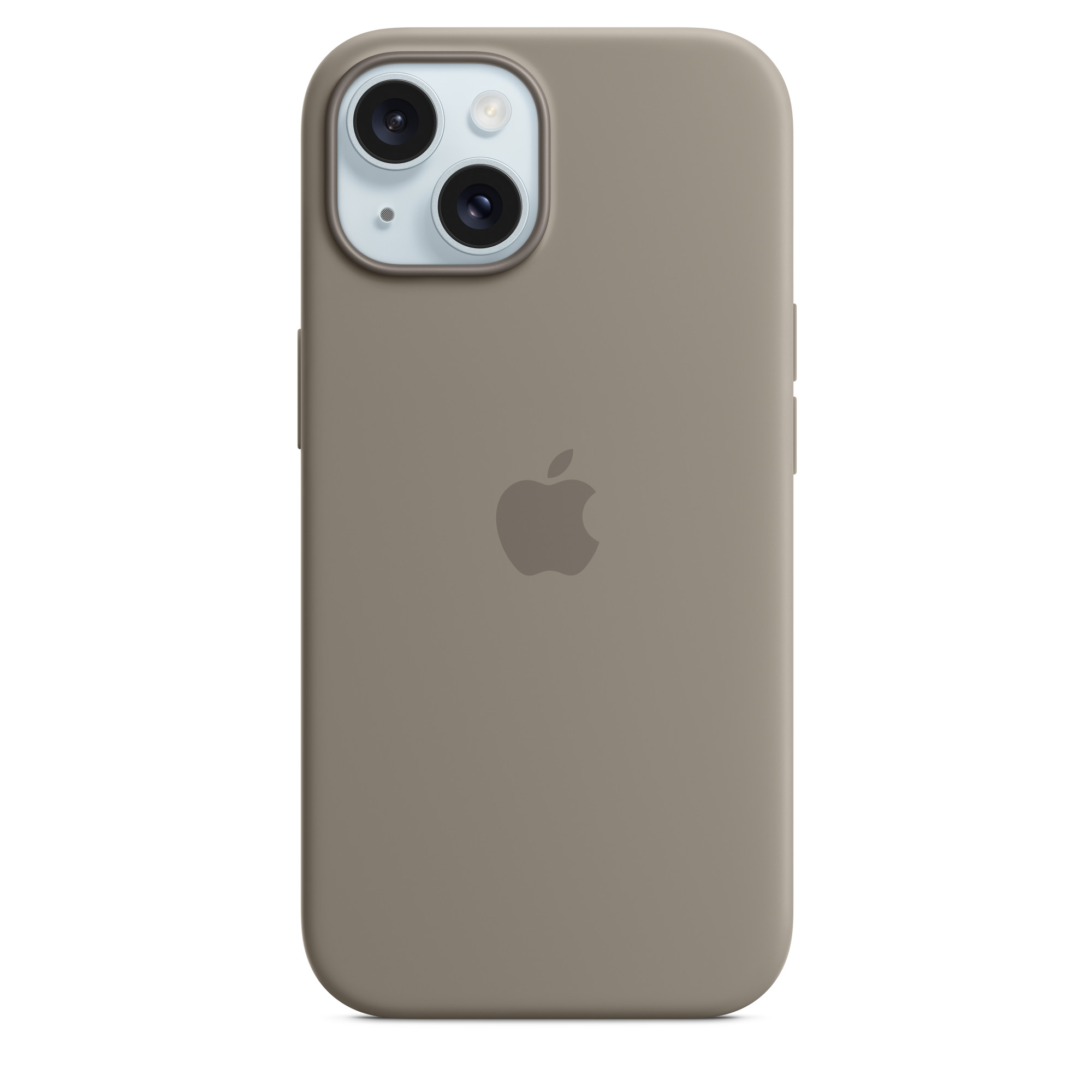 Силиконовый чехол для iPhone 15 Глина