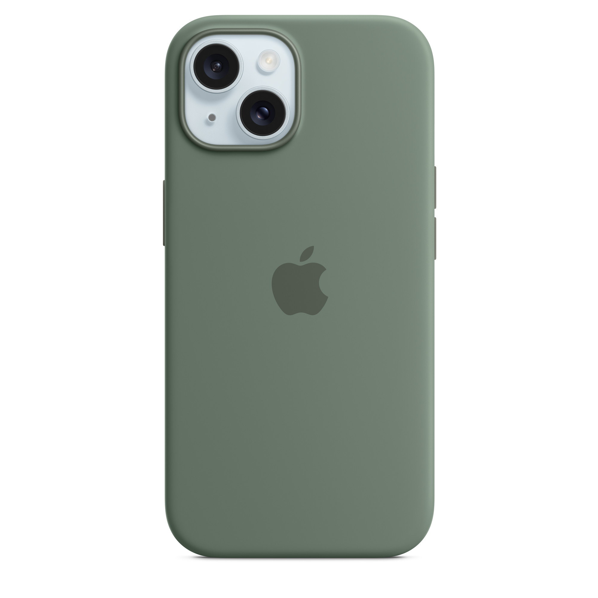 Силиконовый чехол для iPhone 15 Plus Кипарис
