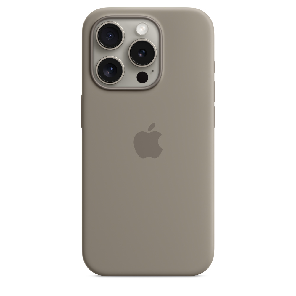 Силиконовый чехол для iPhone 15 Pro Max Глина