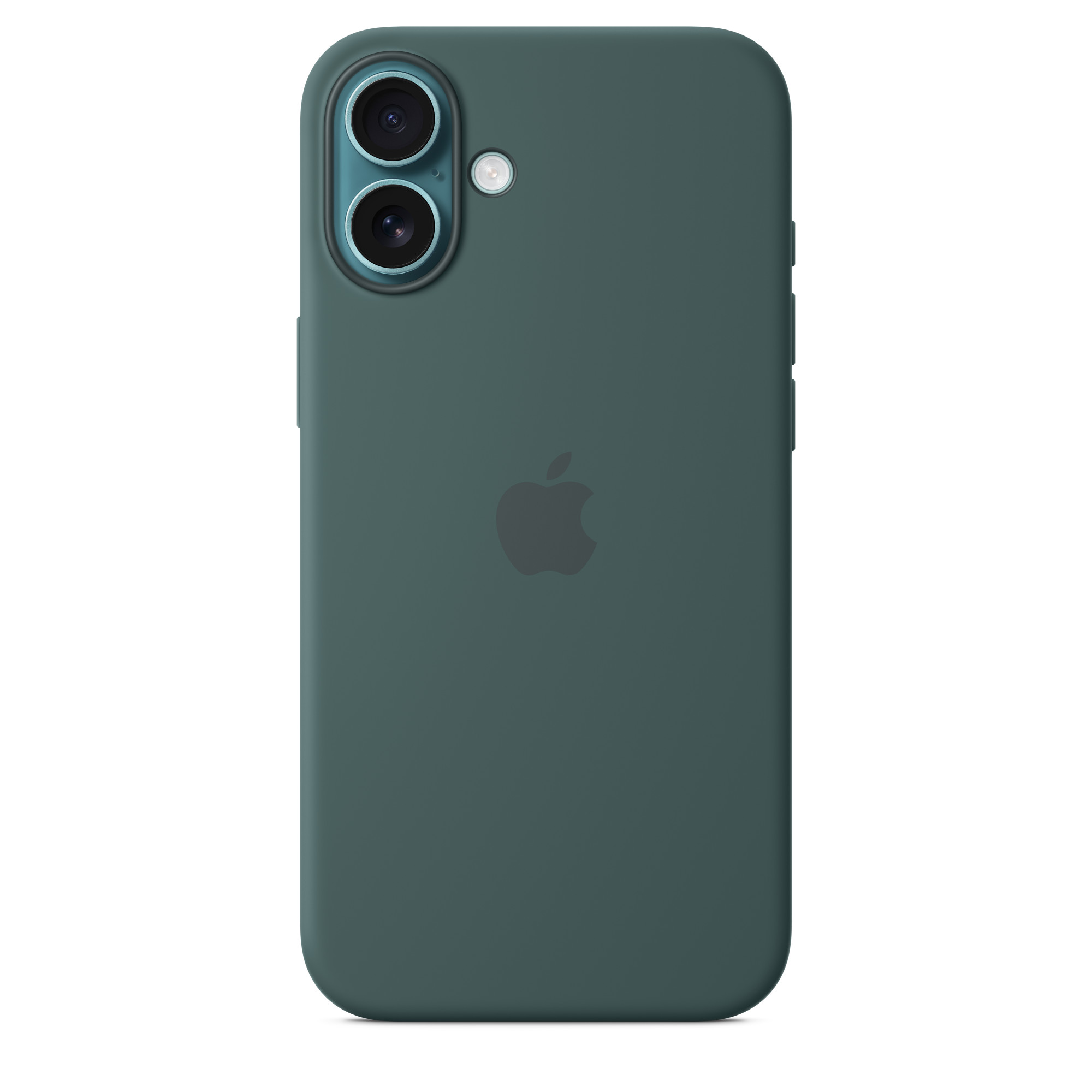 Силиконовый чехол для iPhone 16 Plus Зеленый