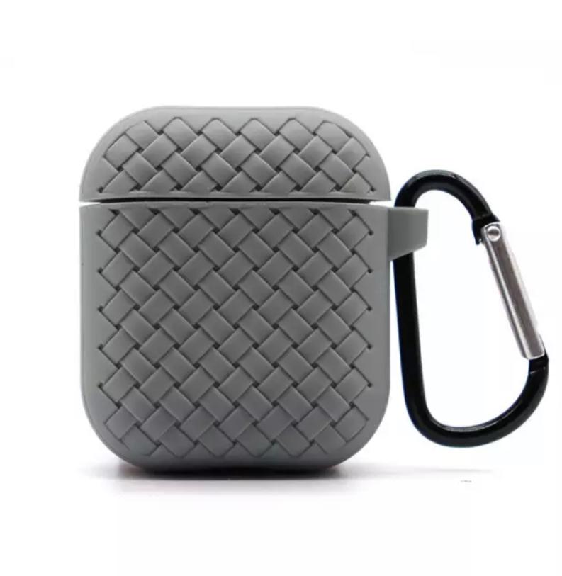Чехол плетение для AirPods Gray