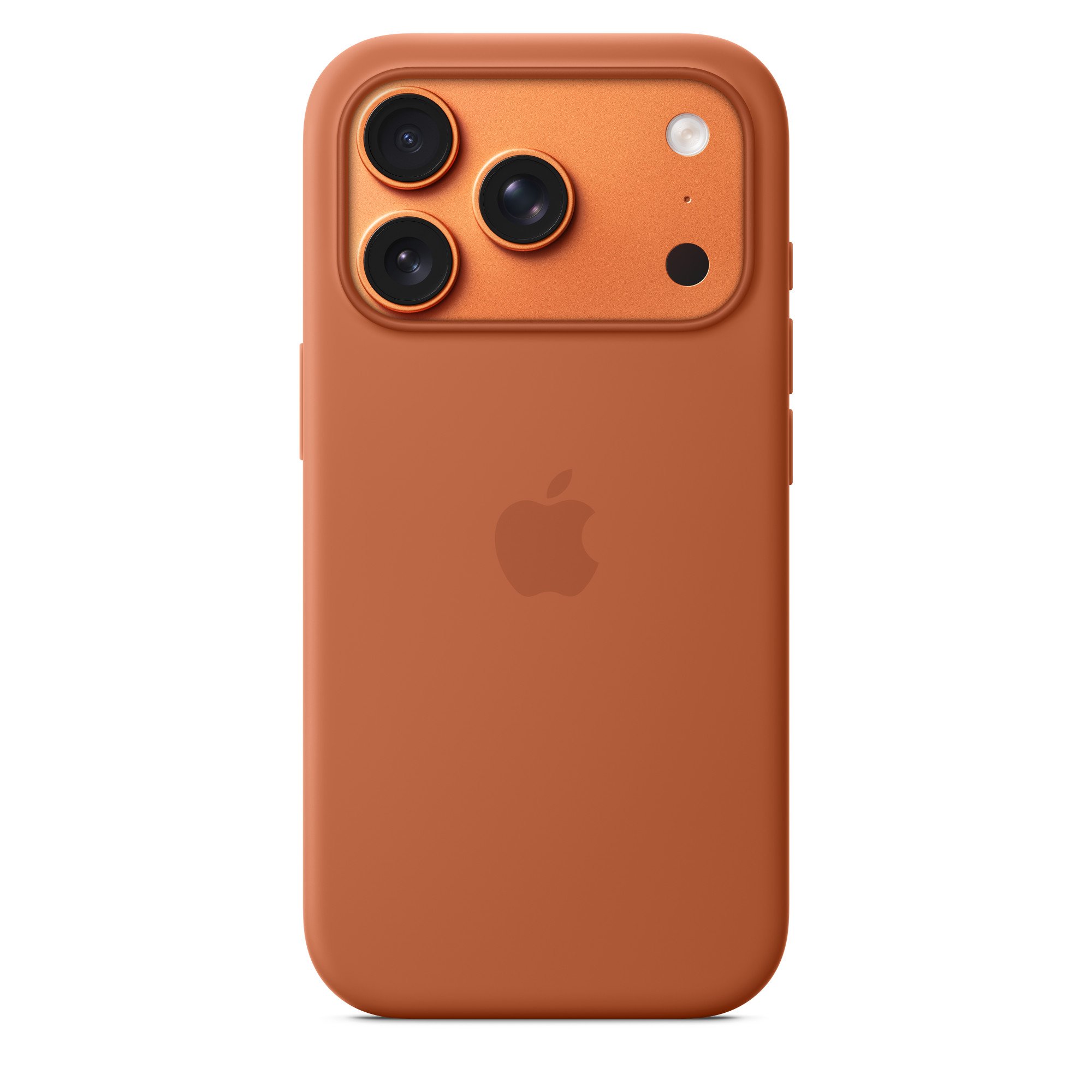 Силиконовый чехол для iPhone 17 Pro Терракотовый